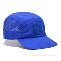 Benutzerdefinierte 5 Panel Blue Mesh Camper Cap